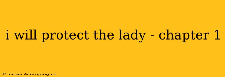 i will protect the lady - chapter 1