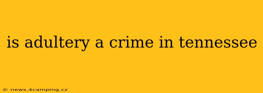 is adultery a crime in tennessee