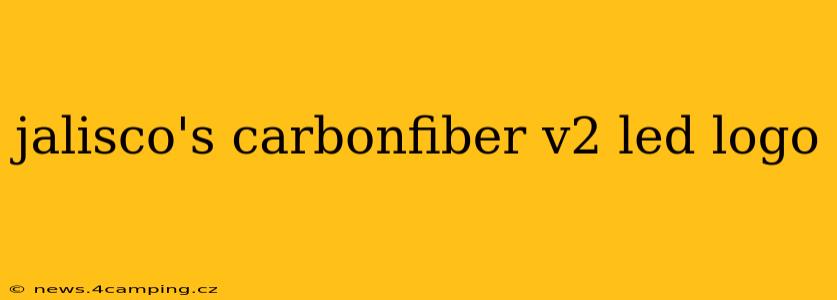 jalisco's carbonfiber v2 led logo