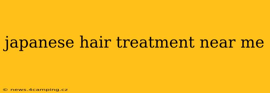 japanese hair treatment near me