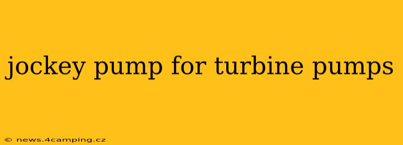 jockey pump for turbine pumps