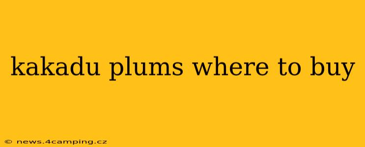 kakadu plums where to buy