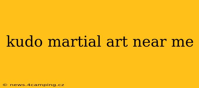 kudo martial art near me