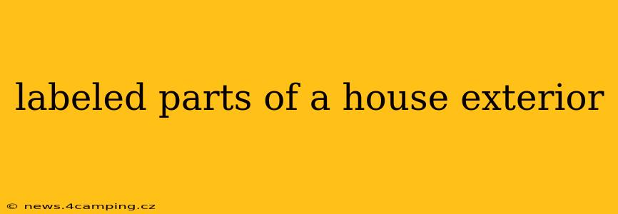 labeled parts of a house exterior