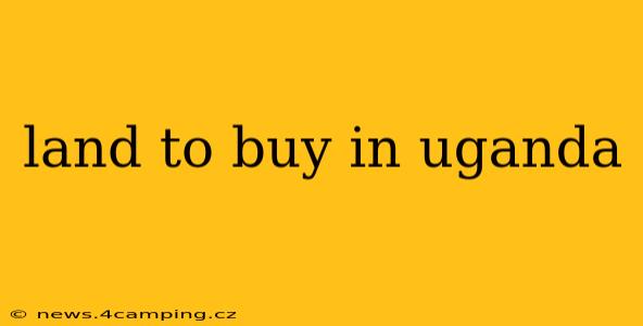 land to buy in uganda