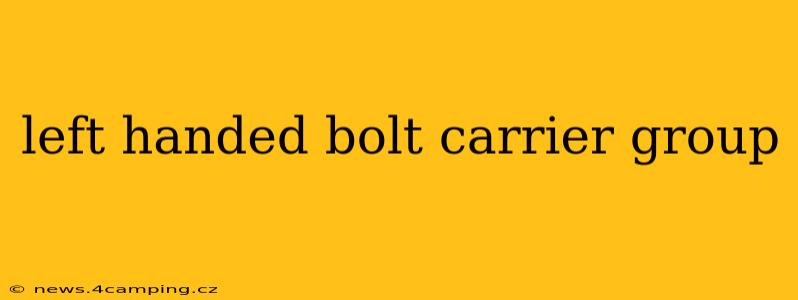 left handed bolt carrier group