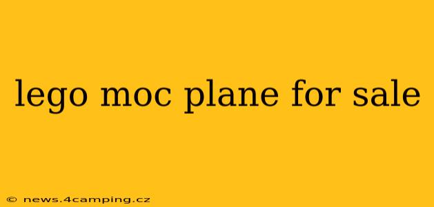 lego moc plane for sale