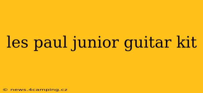 les paul junior guitar kit