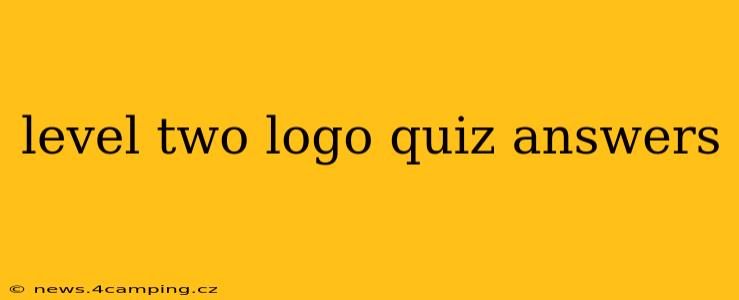 level two logo quiz answers