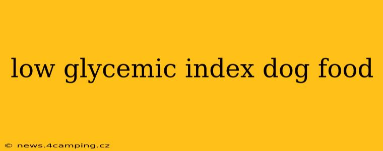low glycemic index dog food