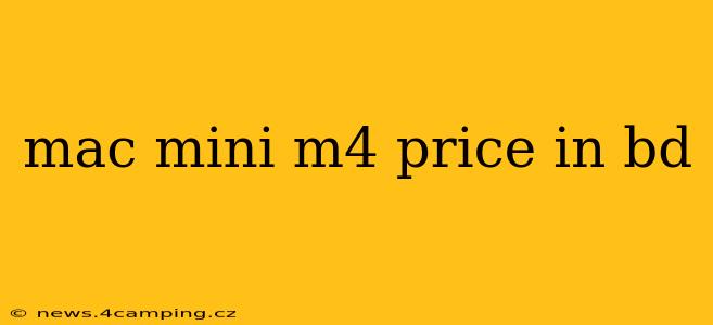 mac mini m4 price in bd