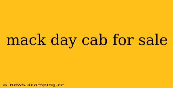 mack day cab for sale