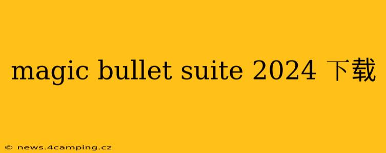 magic bullet suite 2024 下载