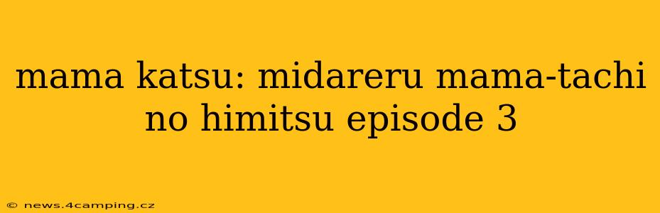 mama katsu: midareru mama-tachi no himitsu episode 3