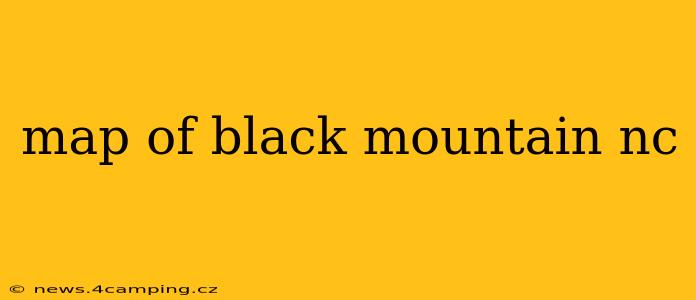 map of black mountain nc