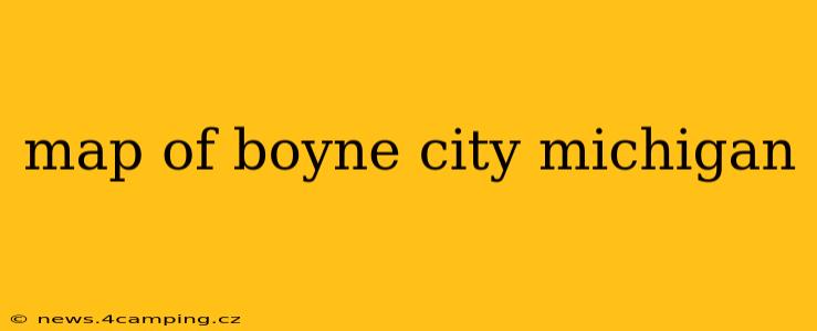 map of boyne city michigan
