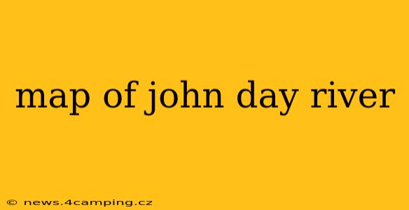 map of john day river