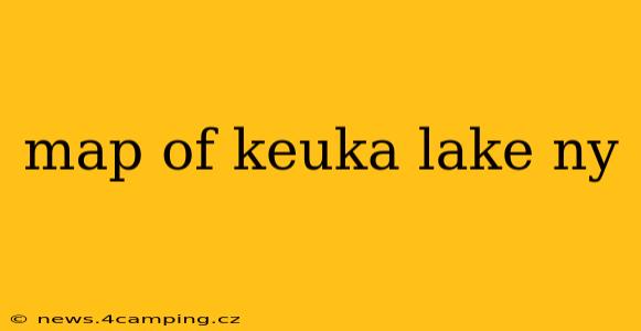 map of keuka lake ny
