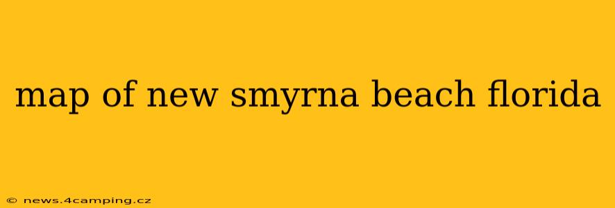 map of new smyrna beach florida