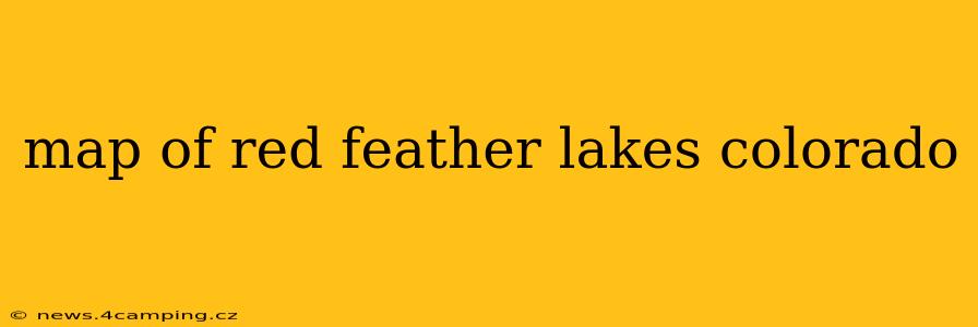 map of red feather lakes colorado