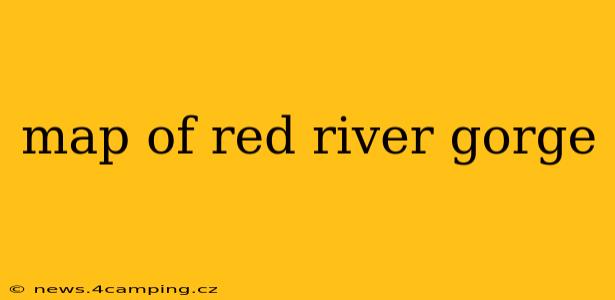 map of red river gorge
