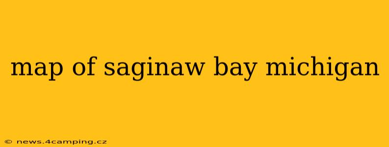 map of saginaw bay michigan