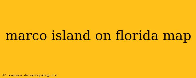 marco island on florida map