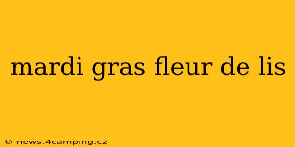 mardi gras fleur de lis
