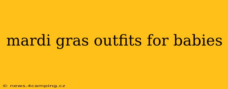 mardi gras outfits for babies