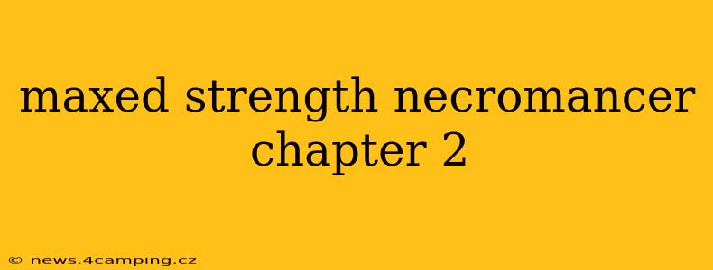 maxed strength necromancer chapter 2