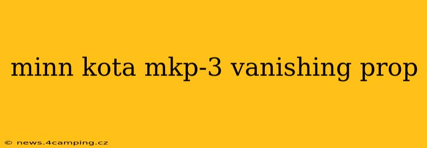 minn kota mkp-3 vanishing prop