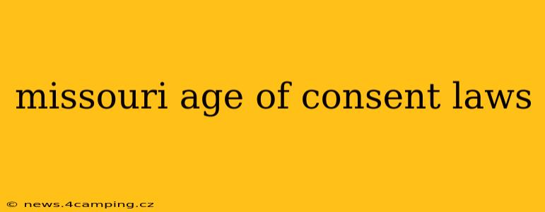 missouri age of consent laws