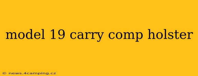 model 19 carry comp holster
