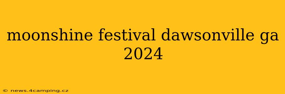 moonshine festival dawsonville ga 2024