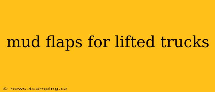 mud flaps for lifted trucks
