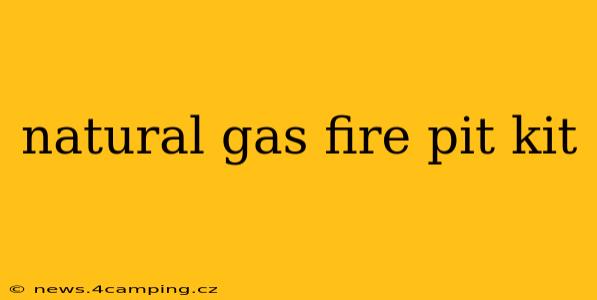 natural gas fire pit kit