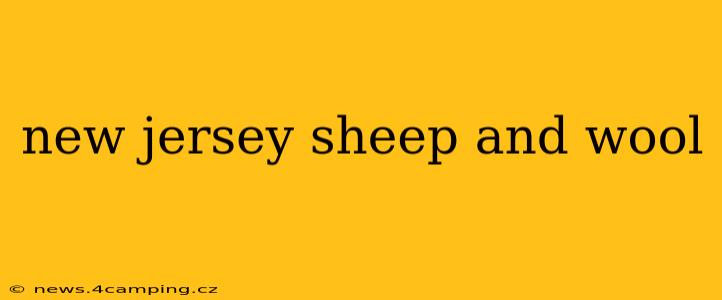 new jersey sheep and wool