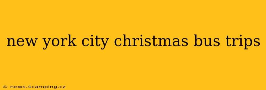 new york city christmas bus trips