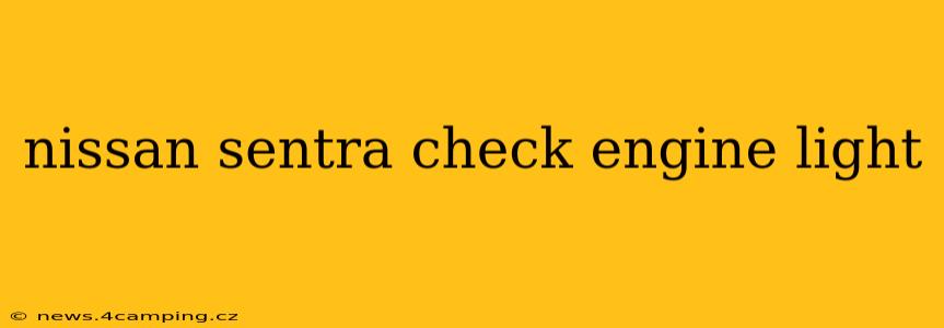 nissan sentra check engine light