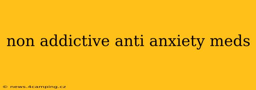 non addictive anti anxiety meds