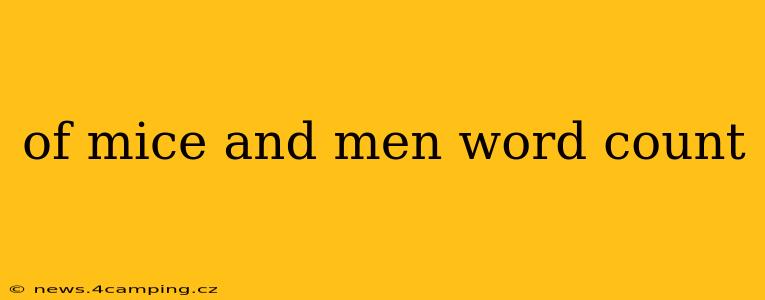 of mice and men word count