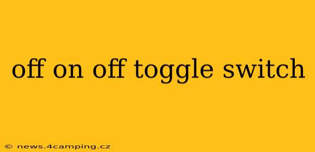off on off toggle switch