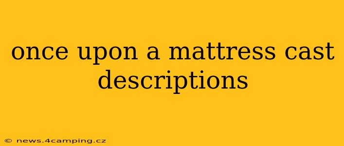 once upon a mattress cast descriptions