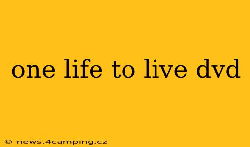 one life to live dvd