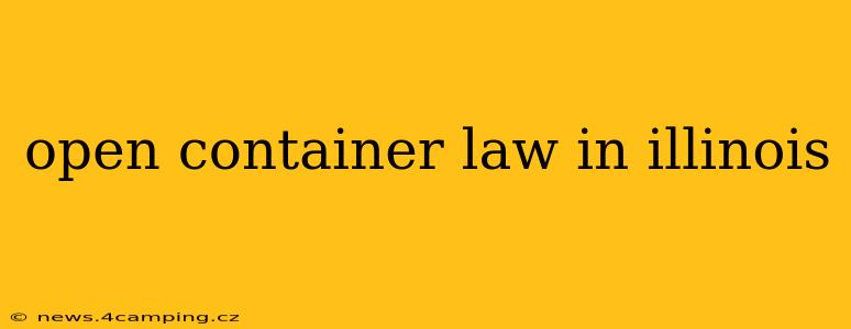 open container law in illinois