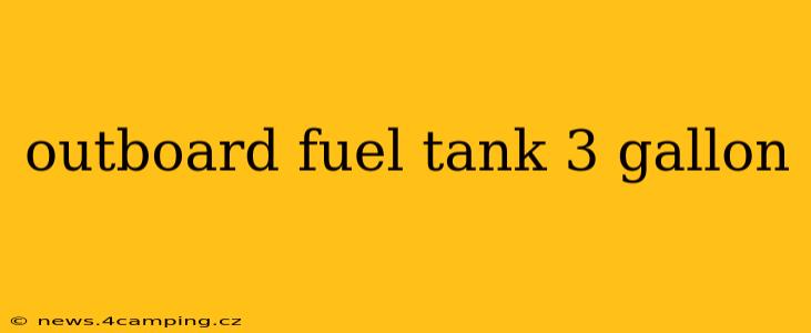 outboard fuel tank 3 gallon