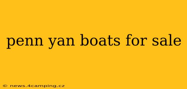penn yan boats for sale