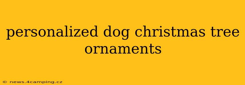 personalized dog christmas tree ornaments