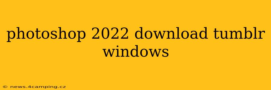 photoshop 2022 download tumblr windows