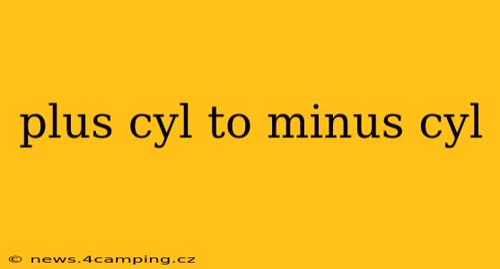 plus cyl to minus cyl